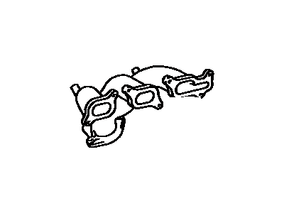 Toyota Land Cruiser Exhaust Manifold - 17142-66020