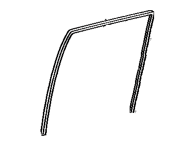 Toyota 68152-60011 Run Channel
