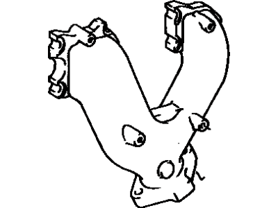Toyota Land Cruiser Exhaust Manifold - 17141-66030