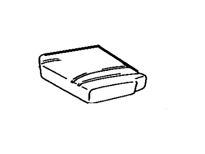 Toyota 79345-60060 Pad,  NO.3 Seat Cushion,  LH