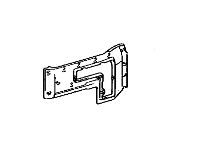 Toyota 62520-60020-03 Trim