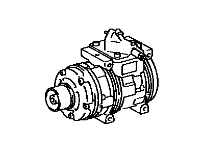 Toyota 88320-60580 Compressor Assy,  Cooler