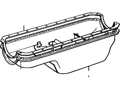 Toyota Land Cruiser Oil Pan - 12101-66051