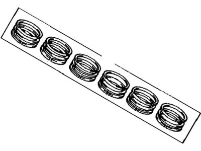 Toyota 13011-66021 Piston Ring Set