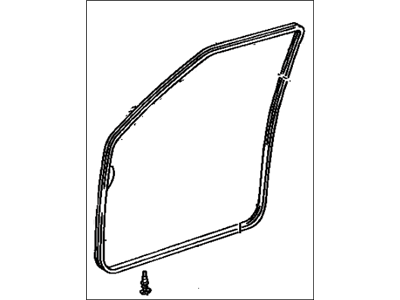 Toyota 67862-60071 Door Weatherstrip