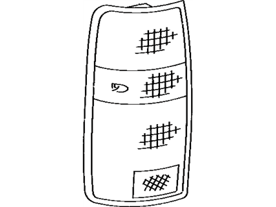Toyota 81561-60240 Lens, Rear Combination Lamp, Driver Side