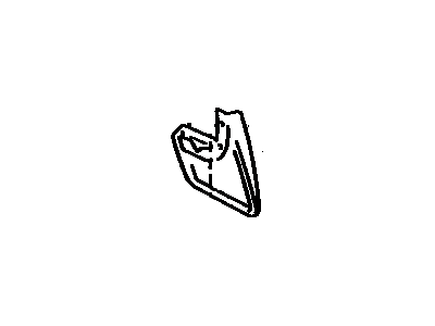 Toyota Land Cruiser Mud Flaps - 76608-60010