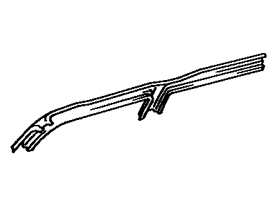 Toyota 61211-60020 Rail, Roof Side, Outer Passenger Side