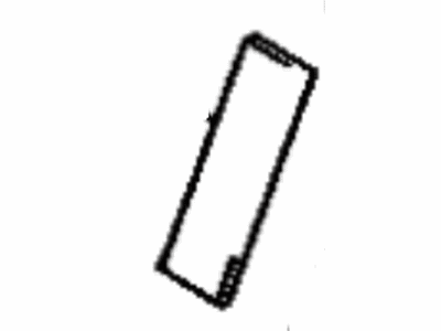 Toyota 71572-60010 Sound Absorber, Front