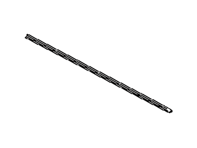 Toyota 85214-20340 Rubber,  Rear Wiper