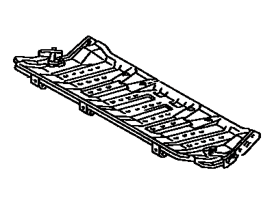Toyota 71015-60040 Frame Sub-Assembly, Rear Seat Cushion
