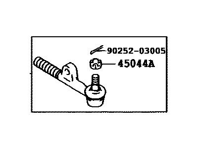 Toyota 45044-69125 Relay Rod
