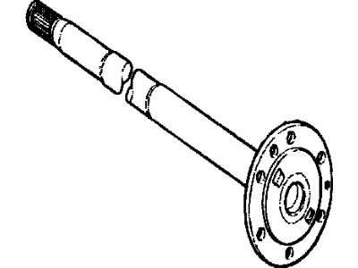 Toyota Land Cruiser Axle Shaft - 42311-60090