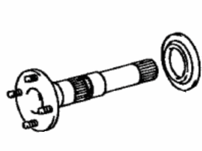 Toyota 36209-60020 Shaft, Transfer Output, Front
