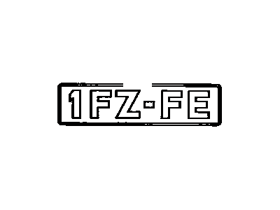 Toyota 11291-66010 Engine Plate