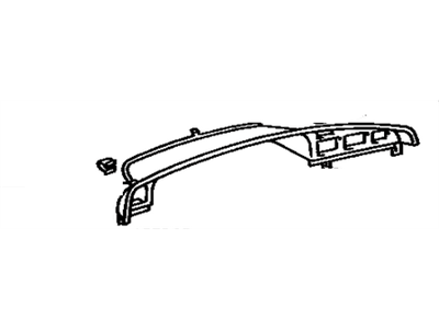 Toyota 55411-60110 Cluster Visor