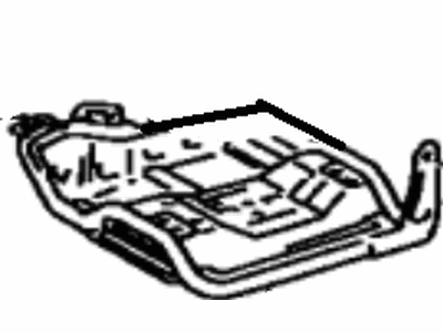 Toyota 79302-60010 Frame Sub-Assy,  NO.3 Seat Cushion,  LH