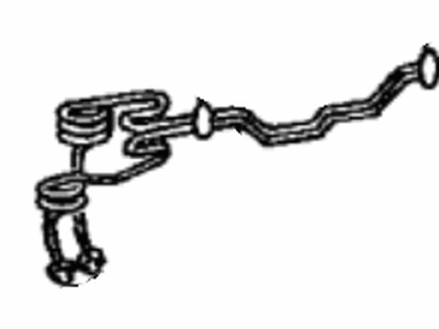 Toyota 47323-60531 Tube,  Rear Brake,  NO.3