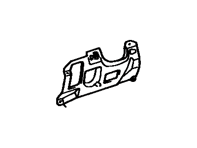 Toyota 55313-60010 Lower Panel