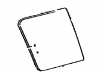 Toyota 62712-60160 Glass