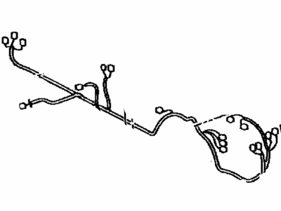 Toyota 82162-60042 Wire,  Floor,  NO.2