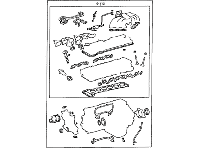 Toyota 04111-66036 Valve Grind Gasket Kit