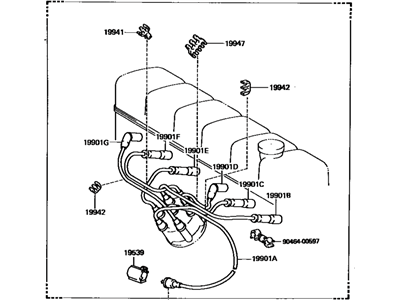Toyota 90919-21503 Cable Set