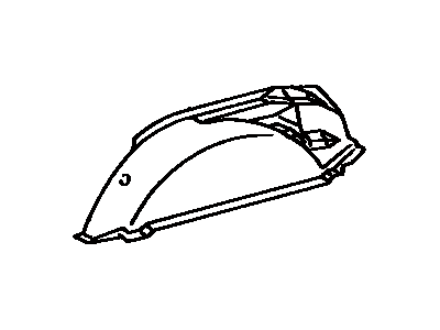 Toyota 62613-60400-E0 Wheelhouse Cover
