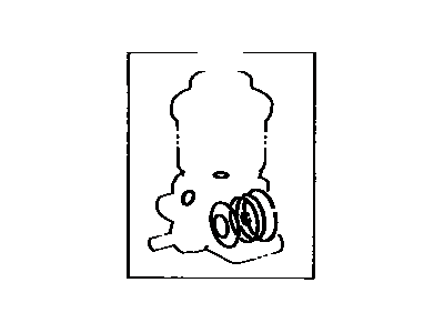 Toyota 04446-60080 Front Housing Gasket Set