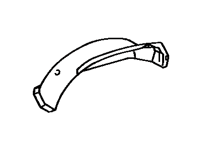 Toyota 62614-60320-B0 Wheelhouse Cover