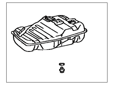 Toyota 77001-69035 Tank Assembly, Fuel