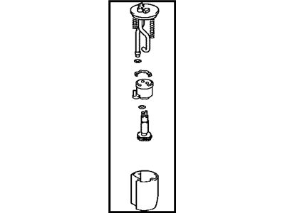 Toyota 77020-35170 Tube Assy,  Fuel Suction W/Pump & Gage