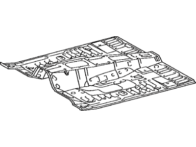 Toyota 58111-60A01 Pan,  Front Floor