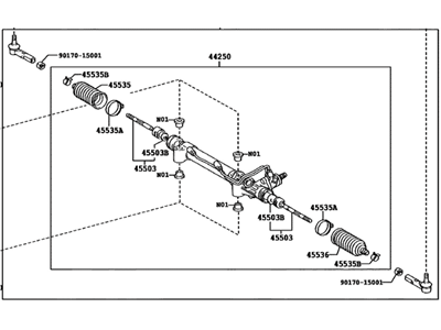 Toyota 44200-35100 Link Assy,  Power Steering