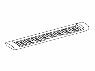 Toyota 51084-35180 Step Sub-Assembly, Driver Side