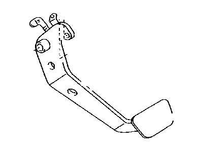Toyota 47101-35430 Pedal Sub-Assembly, Brake