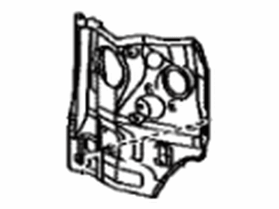 Toyota 53212-35111 Support, Radiator, Driver Side