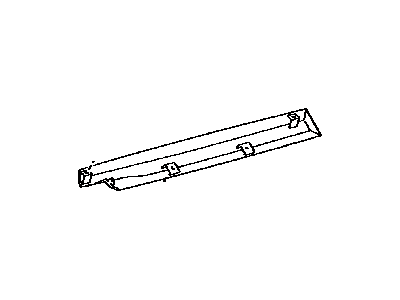 Toyota 76893-35040 Cover,  Rear Spoiler,  NO.1