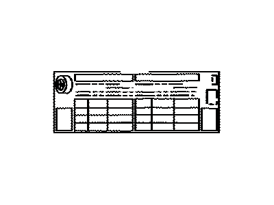 Toyota 42661-35A30 Label,  Tire Pressure Information