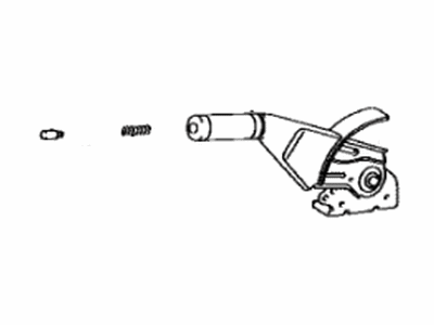 Toyota 46201-35030-B0 Lever Sub-Assy,  Parking Brake