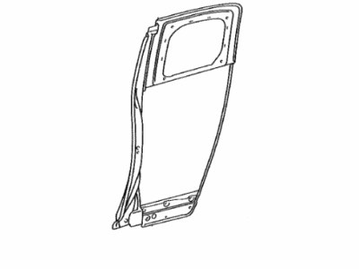 Toyota 67004-35221 Panel Sub-Assy,  Rear Door,  LH