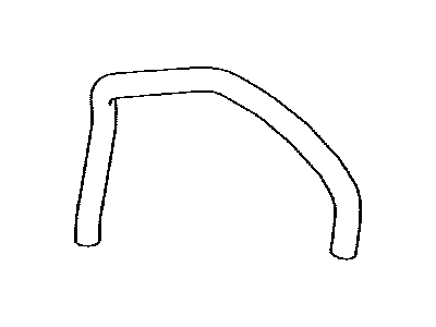 87245-60D50 Toyota Hose, Heater Water, Inlet A Illustration 1 of 1