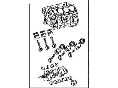 Toyota 11400-39145 Short Block