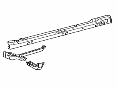 Toyota 57401-35906 Member,  Floor Side,  Inner RH