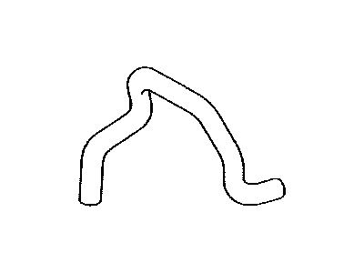 Toyota 87245-60D40 Hose, Heater Water, Outlet A 87245-60D40 Toyota Hose, Heater Water, Outlet A Illustration 1 of 1