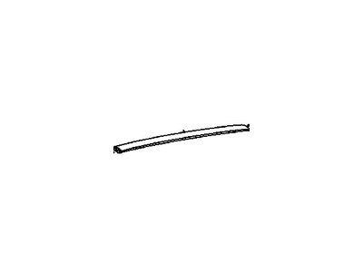 Toyota 75552-35090 Moulding,  Roof Drip Side Finish,  Center LH