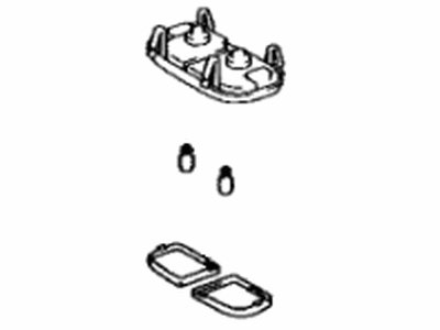 Toyota 81260-35500-B0 Lamp Assy,  Map