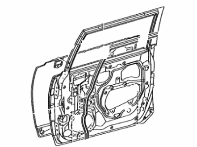 Toyota 67002-35611 Panel Sub-Assy,  Front Door,  LH