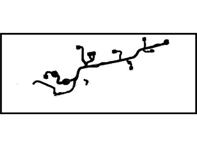 Toyota 82184-35380 Wire,  Back Door,  NO.1