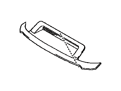 Toyota 76180-35030-C0 Bulge,  Hood